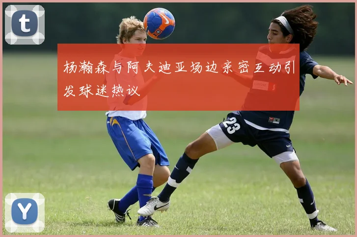 杨瀚森与阿夫迪亚场边亲密互动引发球迷热议